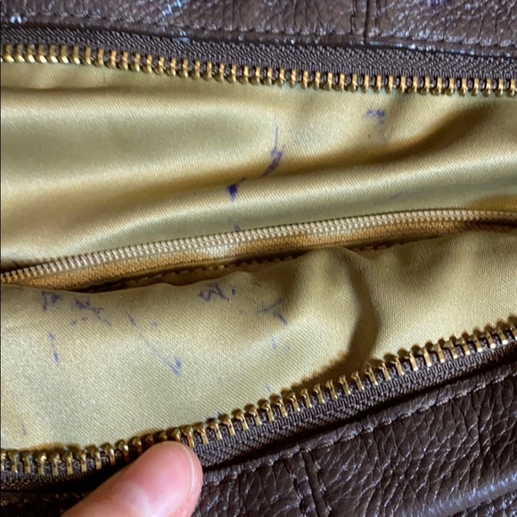 Large Leather Coach Purse - Picture 11 of 16